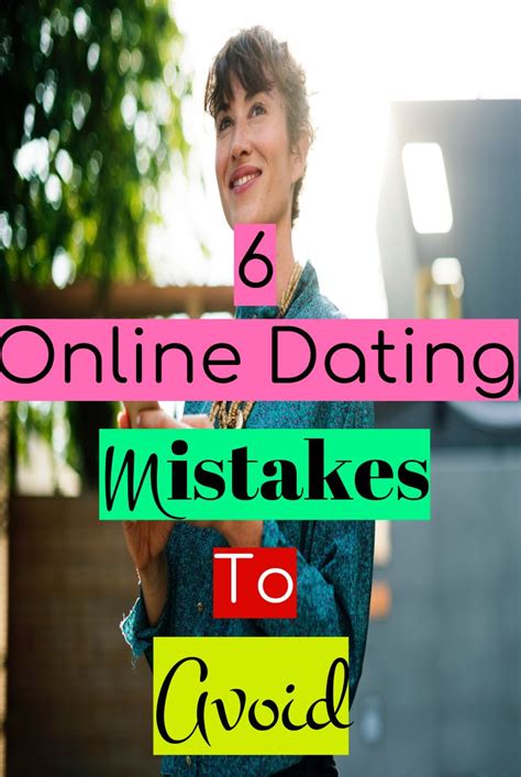 online dating mistakes to avoid